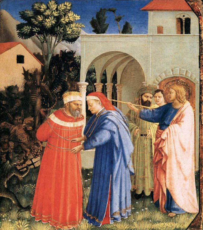Apostle Saint James the Great Freeing the magician Hermogenes